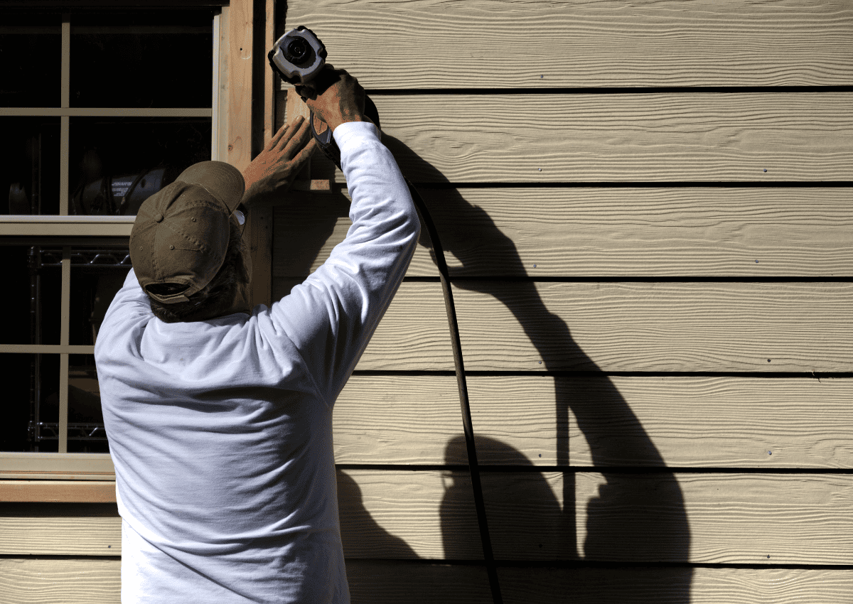 how to paint exterior wood siding