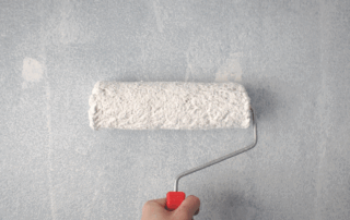 How to paint textured walls